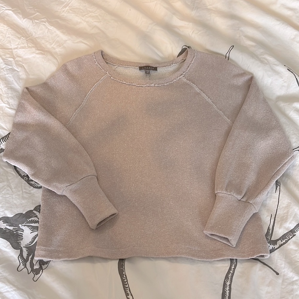 Lilla P cropped sweatshirt